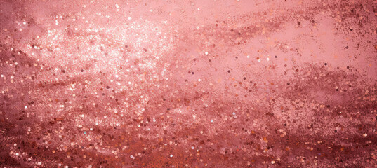Rose Pink Gold glitter texture sparkling background