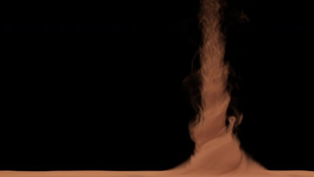 powerful tornado effect animation