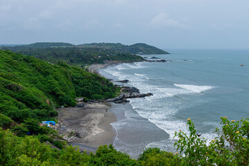 Various beaches of North Goa - obrazy, fototapety, plakaty