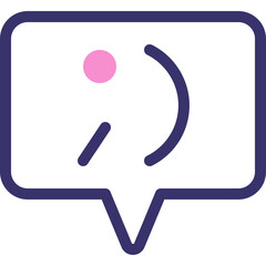 Contact Us Social Media Icon in Dualtone Style