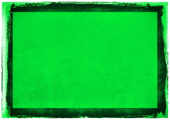vintage background texture design green color grunge black frame collage placards empty space for text backdrop surface
