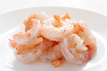 海老、シュリンプ、サラダ