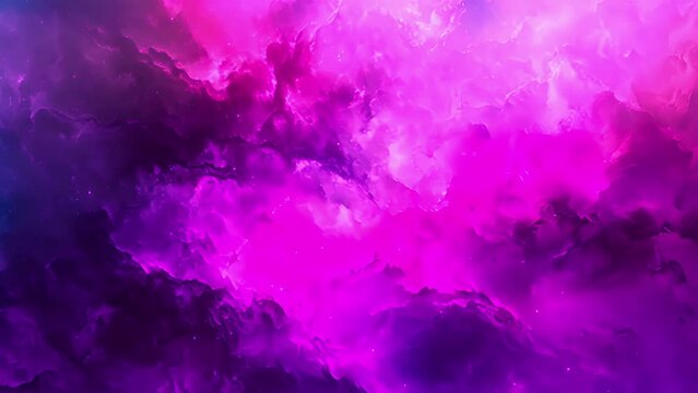 The ultraviolet spectrum creates a dazzling display of cosmic energy with electrifying hues of indigo violet and fuchsia painting the celestial sky.