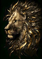 lion animal, vector lion, king of the jungle, wild lion, animal with fangs,