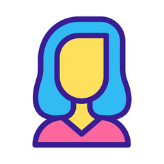 Contact Us Support Icon in Sticker Style