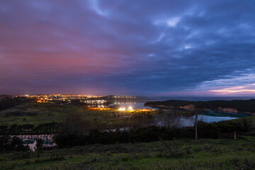 atardecer en liencres