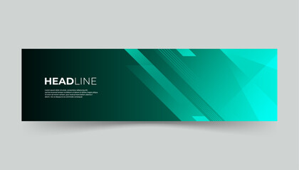 Dark green and gradient, banner background, advertising, template, abstract background. Vector , eps 10