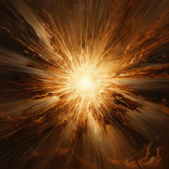 Burst of Light in the Dark Sky