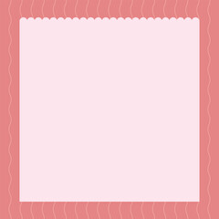 Cute kawaii pink abstract notepad memo pad poster background