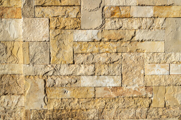 Beige Sandstone Wall Texture Background, Old Yellow Slate Cottagecore, Vintage Naturecore Wall
