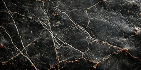 Scratched leather damaged texture, marks of use, distressed material