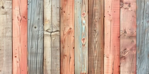 Soft peach pastel wood planks, warm and inviting, gentle elegance