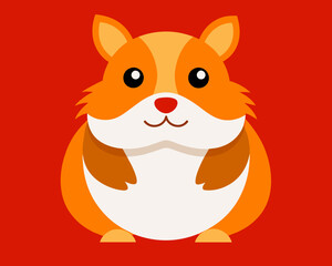 hamster animal pet vector illustration cartoon pretty cute perfect beautiful amazing