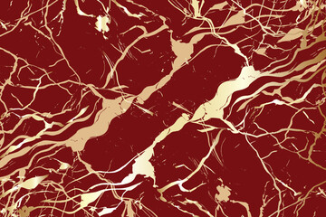 Red Marble Texture With Golden veins MarbleTexture For Interior exterior Home decoration And Ceramic Wall Tiles And Floor Tiles Surface background illustration.
