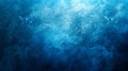 deep sea blue , color gradient rough abstract background shine bright light and glow template empty space , grainy noise grungy texture - obrazy, fototapety, plakaty