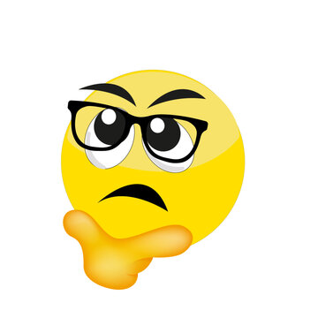 Expression de visage sur &eacute;motic&ocirc;ne	