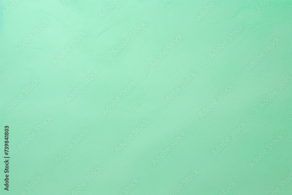 Poster mint green paper texture for blank background template with horizontal copy space