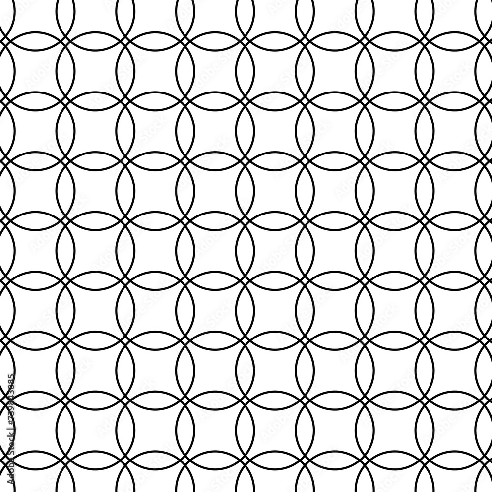 Aufkleber circles seamless pattern line transparent png file for elements design template