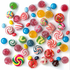 Fototapeta na wymiar Sweets, candies