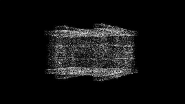 3D Chest rotates on black background. Storage concept. Wooden Box. Business advertising backdrop. For title, text, presentation. 3d animation 60 FPS