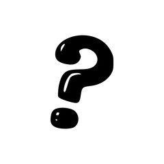 question mark asset vector illustration template design