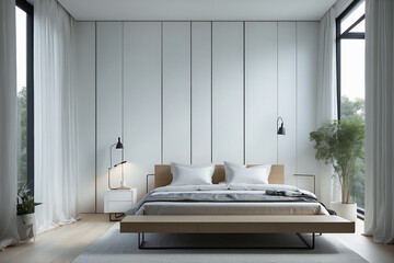 interior design, white, minimalism, apartment interior,