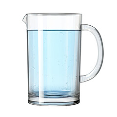 Convenient Drinking Water Vessel Isolated on white Background