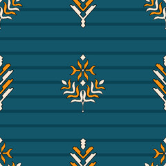 indian tribal ethnic type pattern design