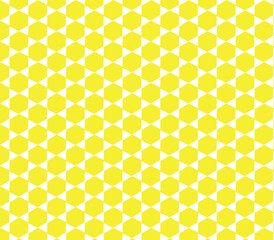 seamless pattern with yellow flowers