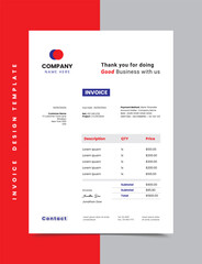 Invoice Design Corporate Invoice Design Template 