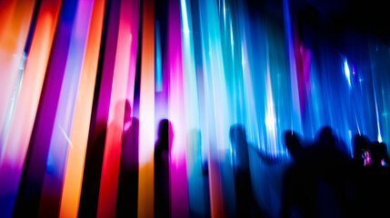 Abstract colorful background. Disco club theme. 