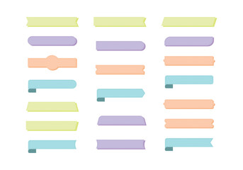 Simple Title Box Element Set