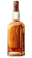 whiskey bottle vector png