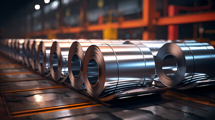 Aluminum metal fittings rolls, heavy industrial production