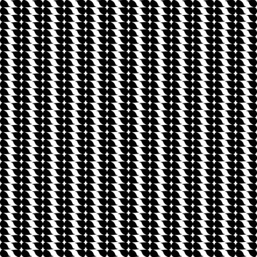 Seamless pattern. Black and white geometric background. Vector.