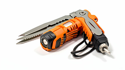 Compact multi-tool and a sturdy flashlight