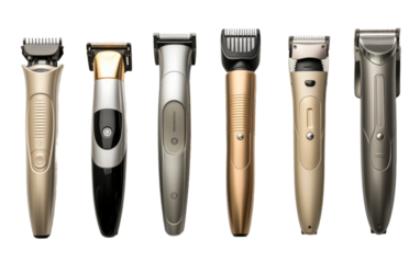 Haircut Accessories Separate on transparent background