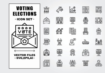  Voting Elections Set Files