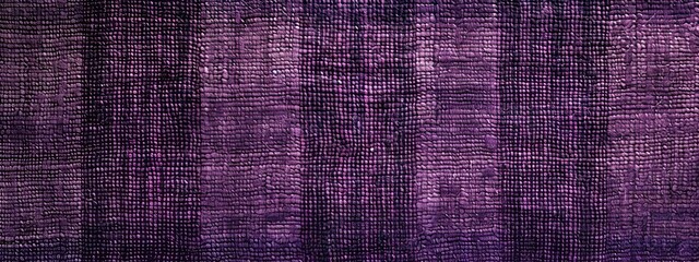 Fototapeta premium modern and uneven luxury purple tartan woven carpet texture,front view