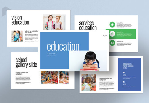 Education Presentation Layout