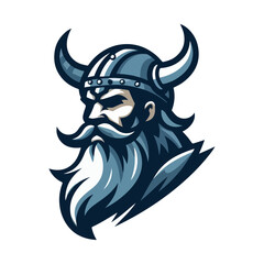 The viking mascot logo
