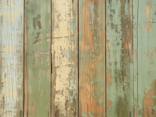 vertical green wood background