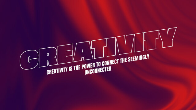Animated Text with Stroke Design with Colorful Background