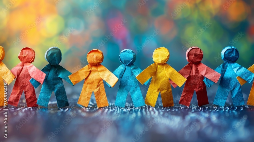 Poster unity in diversity: business togetherness through mutual support