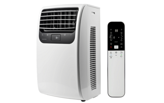 Stylish Air Conditioning Ease on transparent background