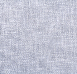 Close-up of textile background with grey-blue linen fabric pattern
