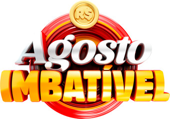 selo varejo 3d supermercado, oferta do mes, promocao do dia