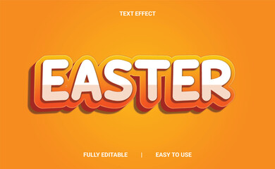 Fototapeta na wymiar 3D Text Effect Fully Editable