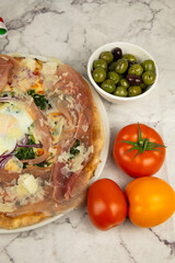 Pizza Italiana Uovo 