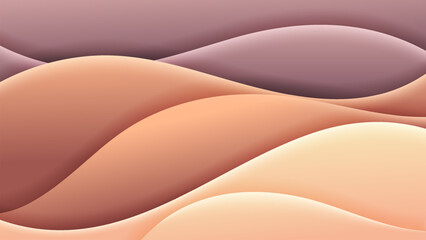 Abstract background with soft gradient color and dynamic shadow on background .Vector background for wallpaper. Eps 10